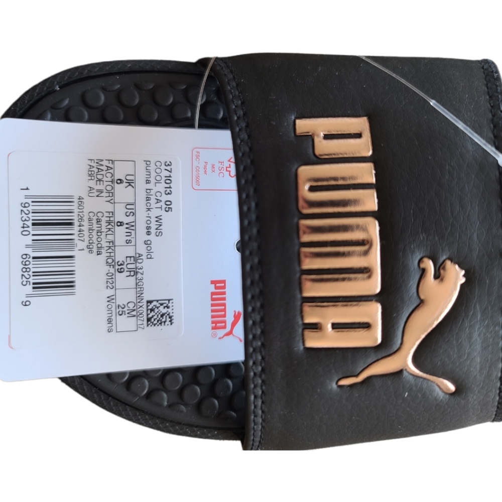 🌺 COOL CAT PUMA ROSEGOLD SANDALS. - Picture 8 of 12